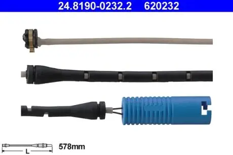 24819002322 Датчик зносу гальмівних колодок ATE підбір по vin на Brocar