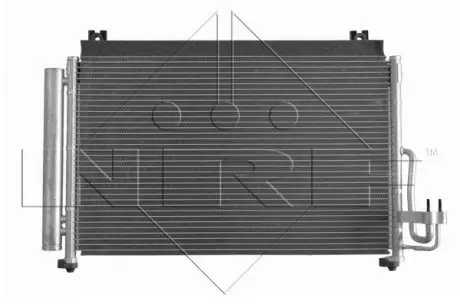 350002 Конденсатор, кондиционер NRF підбір по vin на Brocar