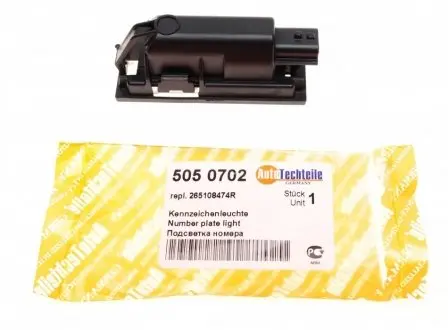 5050702 Подсветка номера (заднего) Renault Megane/Master III 00- AUTOTECHTEILE подбор по vin на Brocar