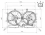 WENTYLATOR CHŁODNICY AUDI A4 2.0D 08- 47938