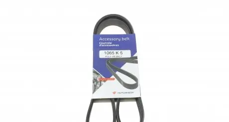 1065K5 Ремінь генератора Mitsubishi Lancer/Toyota Corolla 1.3 -97 HUTCHINSON підбір по vin на Brocar