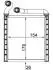 AH223000S NAGRZEWNICA VW GOLF 5 04-/PASSAT 05- MAHLE / KNECHT підбір по vin на Brocar
