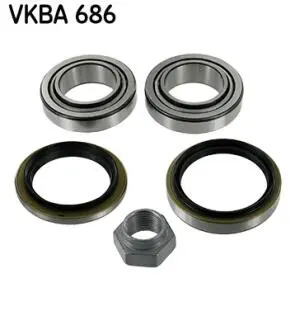 VKBA686 Подшипник ступицы переднего колеса SKF підбір по vin на Brocar