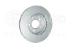 8DD355132091 Диск гальмівний перед. Audi A1 Seat Arona, Ibiza Skoda Fabia, Kamiq, Scala VW Polo 1.0-2.0 01.17- HELLA підбір по vin на Brocar