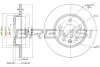 CD7012S Гальмівний диск зад. T4 91-03 (R15) BREMSI підбір по vin на Brocar