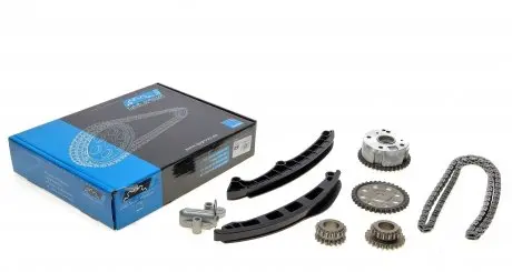 401003VVT Комплект цепи ГРМ VW Golf V/VI 1.4TSI 10/03-, 90/118kw (z=130/18-18/36/36) (полный) IJS GROUP подбор по vin на Brocar