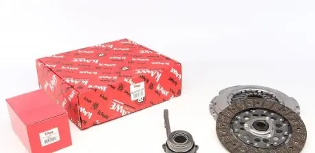 962231CSC Комплект зчеплення VW Caddy III 1.9TDI 08-10 (77kw)/2.0TDI 07-10 (103kw) (d=240mm) (+вижимний) KAWE підбір по vin на Brocar
