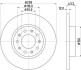 8DD355116671 Гальмівний диск HELLA підбір по vin на Brocar