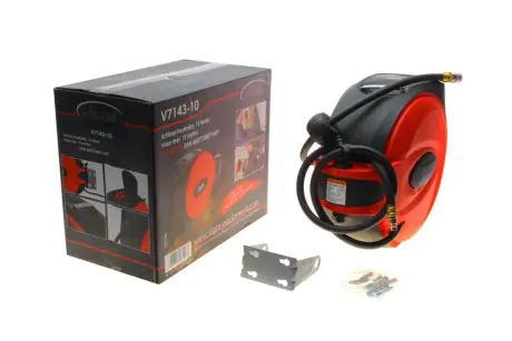 V714310 Шланг воздушный на автоматической катушке (d=10.0mm) 15м VIGOR купить с гарантией на Brocar V714310 Шланг воздушный на автоматической катушке (d=10.0mm) 15м VIGOR підбір по vin на Brocar