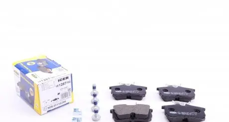 181287703 Колодки гальмівні (задні) Honda Accord VI/VII 98-08 ICER підбір по vin на Brocar