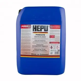 P999G12020 Антифриз (червоний) G12 (20L) (1:1= -37°C) HEPU підбір по vin на Brocar