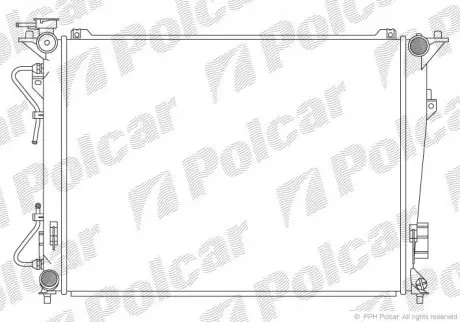 4026081 Радиаторы охлаждения POLCAR подбор по vin на Brocar