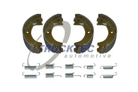 0235367 Колодки тормозные барабанные TRUCKTEC подбор по vin на Brocar
