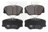 Тормозные колодки передние (19.3mm) МВ W124, W201 2.3-16V (Lucas) 223308