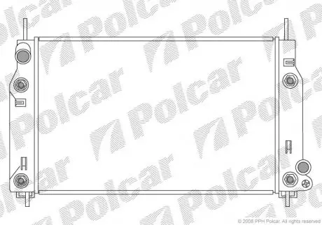 3216085 Радиаторы охлаждения POLCAR підбір по vin на Brocar