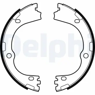 LS2166 Тормозные колодки. DELPHI подбор по vin на Brocar