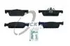 0235552 Колодки гальмівні (передні) Dacia Logan/Renault Clio 12- TRUCKTEC підбір по vin на Brocar