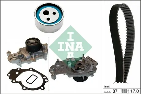 530018231 Комплект (ремінь+ролики+помпа) INA підбір по vin на Brocar