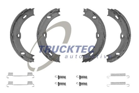 0235205 Колодки ручного тормоза TRUCKTEC подбор по vin на Brocar