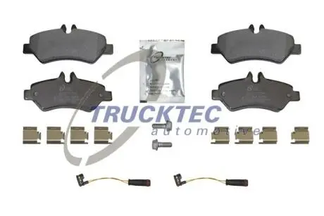 0235195 Колодки задние DB318 TRUCKTEC подбор по vin на Brocar
