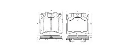 FBP0842 Колодки передні R15 FREMAX підбір по vin на Brocar