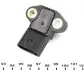 Датчик тиску наддува MB 810-818D/Vario 96- (1534) 100 1534