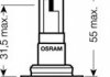 9145RD Автолампа Osram 9145RD Original Line H10 PY20d 42 W прозрачная OSRAM підбір по vin на Brocar