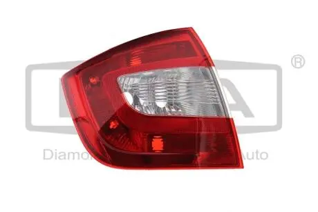 99451786902 Фонарь левый Skoda RAPID (NH3) (12-) (99451786902) DPA DPA подбор по vin на Brocar