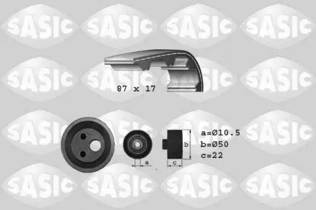 1754006 Комплект ремня ГРМ SASIC підбір по vin на Brocar