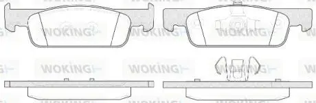 P1440300 Тормозные колодки WOKING подбор по vin на Brocar