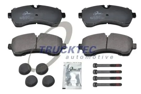 0235201 Колодки передні TRUCKTEC підбір по vin на Brocar