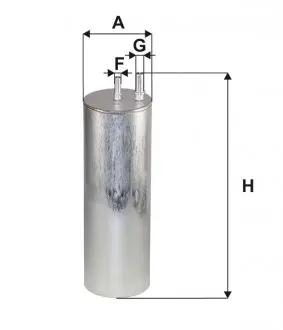 WF8518 Фільтр паливний WIX FILTERS підбір по vin на Brocar
