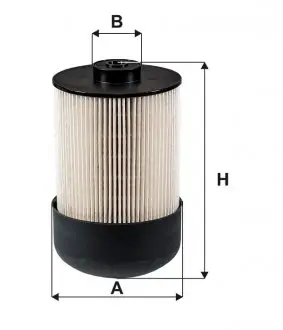 WF8493 Фільтр паливний WIX FILTERS підбір по vin на Brocar