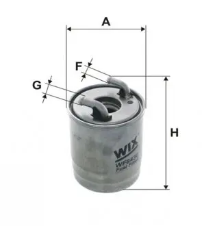 WF8430 Фільтр паливний WIX FILTERS підбір по vin на Brocar