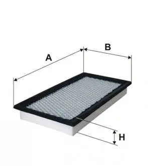 WA9724 Фільтр повітряний WIX FILTERS підбір по vin на Brocar