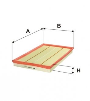 WA9660 Фільтр повітряний WIX FILTERS підбір по vin на Brocar