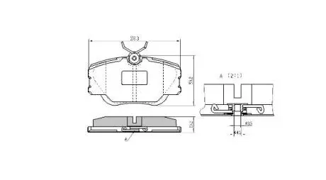 FBP0495 Колодки передние FREMAX подбор по vin на Brocar