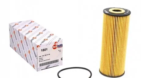 1001801 Фільтр масляний MB (W124 280E/W124 300-24V) 89- AUTOTECHTEILE підбір по vin на Brocar