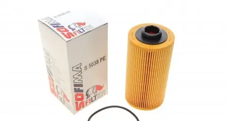 S5038PE Фільтр масляний BMW 5 (E34/E39)/7 (E32/E38)/8 (E31)/X5 (E53) -03 SOFIMA підбір по vin на Brocar