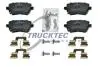 0735138 Колодки задні TRUCKTEC підбір по vin на Brocar
