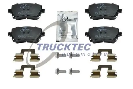 0735138 Колодки задние TRUCKTEC подбор по vin на Brocar