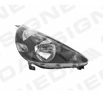 ZHD1153R Передняя фара SIGNEDA подбор по vin на Brocar
