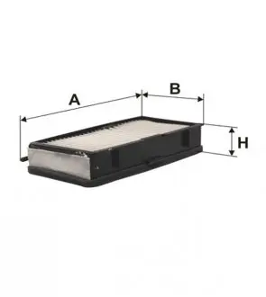 WP6908 Фільтр салону WIX FILTERS підбір по vin на Brocar