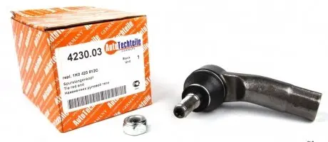 3423003 Наконечник тяги рулевой (R) VW Caddy 03- AUTOTECHTEILE подбор по vin на Brocar