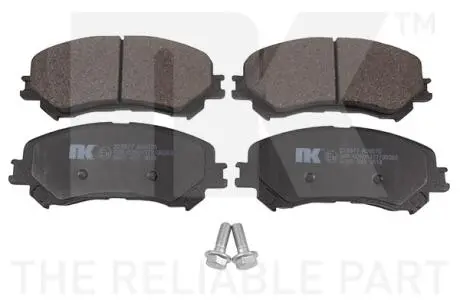 223977 Тормозные колодки дисковые Renault Espace V, Grand Scenic IV, Megane IV, Scenic IV, Talisman 1.2-1.6D 02.15- NK подбор по vin на Brocar