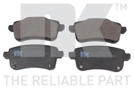 223976 Тормозные колодки дисковые Renault Espace V, Grand Scenic IV, Megane IV, Scenic IV, Talisman 1.2-2.0D 02.15- NK подбор по vin на Brocar