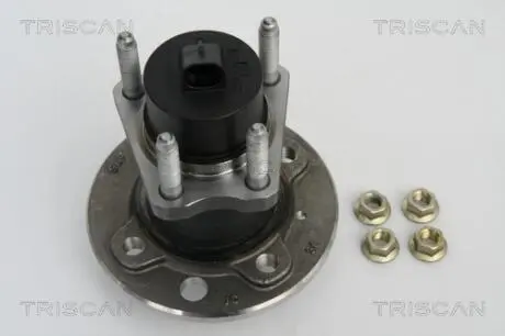 853024213 Ступиця (підшипник) зад. Opel Astra F, G, Combo C, Vectra A, B, Lanos 1.6 (+ABS) (4 болта) TRISCAN підбір по vin на Brocar