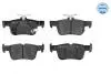 0252223116 Колодки гальмівні (задні) Ford Focus 18-/Fusion 12-(ATE) MEYLE підбір по vin на Brocar