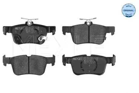 0252223116 Колодки тормозные (задние) Ford Focus 18-/Fusion 12-(ATE) MEYLE подбор по vin на Brocar