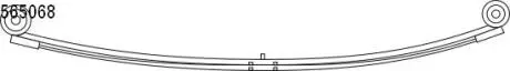 1056506800 Ресора листова Ford Transit TT9 (06-13) (10.565.068.00) CS Germany CS Germany підбір по vin на Brocar